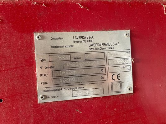 Moissonneuse batteuse Laverda M306 LS