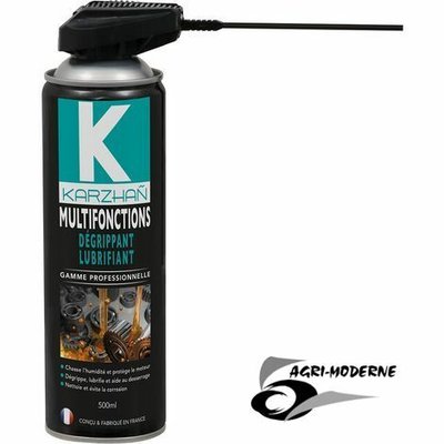 EQUIPEMENT ATELIER - Divers outillage - AEROSOL KARZHAN 500ML MULTIFONCTION DEGRIPPANT LUBRIFIANT