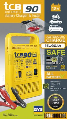 EQUIPEMENT ATELIER - Divers outillage - CHARGEUR TCB 90 AUTOMATIC - 12V