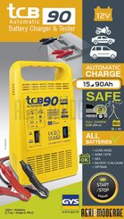 EQUIPEMENT ATELIER - Divers outillage - CHARGEUR TCB 90 AUTOMATIC - 12V