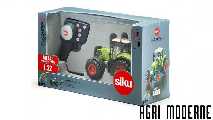 PIECES RECOLTE FENAISON CLAAS - Merchandising - modele AXION 850, Control, 1:32, Siku