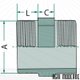 PIECES PULVERISATION - Accessoire  - Raccord union, 2x filetage mâle