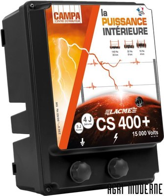CLÔTURES ELECTRIQUES - Clotures secteur - SELECT CS400+ Electr.