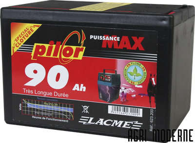 CLÔTURES ELECTRIQUES - Clotures secteur - PILE PILOR 9V/90 Ah par 4