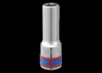 EQUIPEMENT ATELIER - Outils à main - Douille longue Torx 1/2" E18