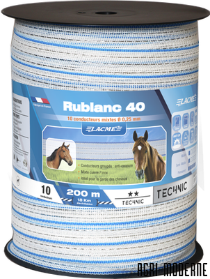 AIR COMPRIME - Compresseur - RUBLANC 40MM 200M Bobine