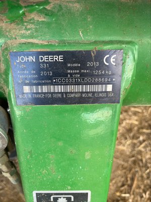 Faucheuse conditionneuse Kuhn FC300 FC 313