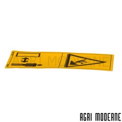PIECES RECOLTE FENAISON CLAAS - Documentation - AUTOCOLLANTS D'AVERTISSEMENT