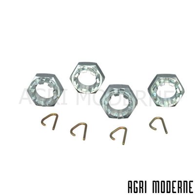 PIECES RECOLTE FENAISON CLAAS - Divers accessoires - JEU D'ECROUS CRENELES