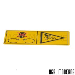 PIECES RECOLTE FENAISON CLAAS - Documentation - AUTOCOLLANTS D'AVERTISSEMENT