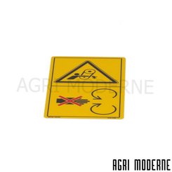 PIECES RECOLTE FENAISON CLAAS - Documentation - AUTOCOLLANTS D'AVERTISSEMENT