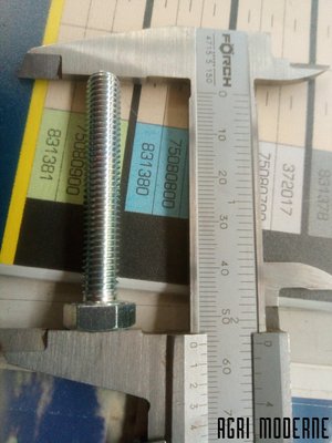 PIECES RECOLTE FENAISON CLAAS - Divers Réparation - DIN933 M8X50