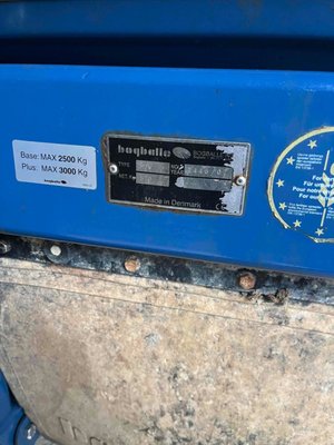 Distributeur d'engrais Bogballe M2WPLUS 3300 LITRES