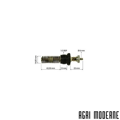 PIECES TRACTEUR AUTRE MARQUE - Moteur - BOUGIE DE PRECHAUFFAGE
12V - 1/2'' BSP - L 86 MM