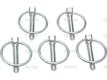 DIVERS FOURNITURES - Attelage (Conso) - Agripak 5 goupilles clips 8mm (rondes)