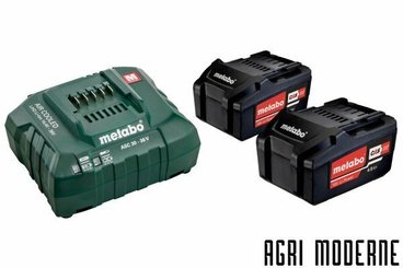 EQUIPEMENT ATELIER - Electroportatif - MEULEUSE 125mm avec 2 batteries 4 AH W18LTX125 