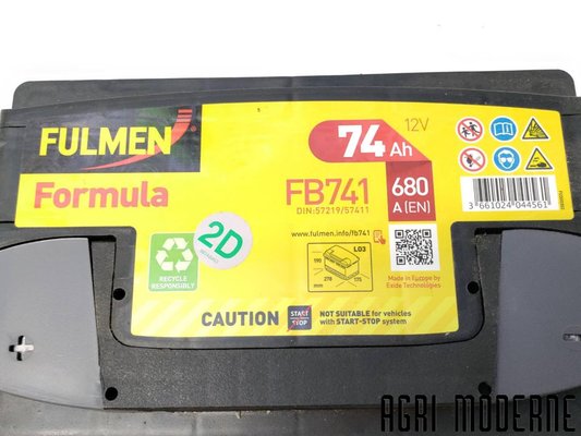 DIVERS FOURNITURES - Batterie - FULMEN FORMULA FB741