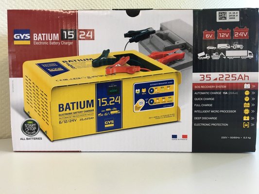EQUIPEMENT ATELIER - Chargeurs - CHARGEUR AUTOMAT BATIUM 15-24