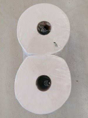 DIVERS FOURNITURES - Consommable - LOT DE 2 BOBINES PAPIER BLANC