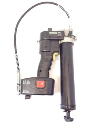 EQUIPEMENT ATELIER - Electroportatif - POMPE A GRAISSE 18 VOLT CARTOUCHE VISSER ET STANDARD
