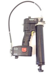 EQUIPEMENT ATELIER - Electroportatif - POMPE A GRAISSE 18 VOLT CARTOUCHE VISSER ET STANDARD