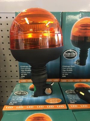 DIVERS FOURNITURES - Signalisation Électricité - GYROPHARE AGRILED FLEXIBLE 12/24V