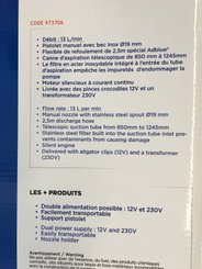 EQUIPEMENT ATELIER - Divers outillage - POMPE ELECTRIQUE ADBLUE 12V ET 230V - POUR FUT