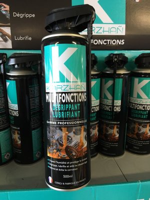DIVERS FOURNITURES - Consommable - AEROSOL KARZHAN 500ML MULTIFONCTION DEGRIPPANT LUBRIFIANT