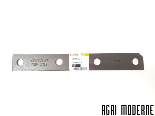 PIECES RECOLTE FENAISON CLAAS - Usure Ensileuse - VIP-PLAQUE-SERRAGE