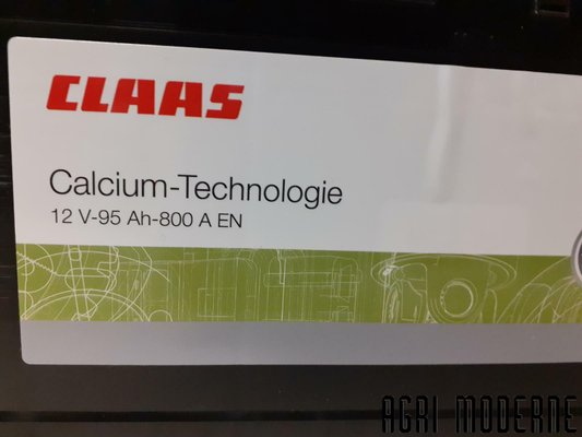 DIVERS FOURNITURES - Batterie - CLAAS ORIGINAL 95Ah - 800A