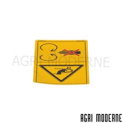 PIECES RECOLTE FENAISON CLAAS - Documentation - AUTOCOLLANTS D'AVERTISSEMENT