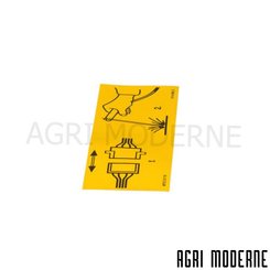 PIECES RECOLTE FENAISON CLAAS - Documentation - ETIQUETTE