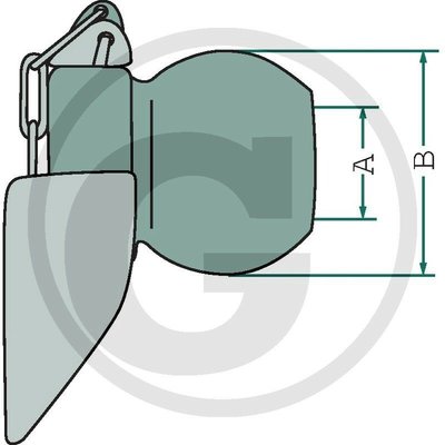 DIVERS FOURNITURES - Attelage (Conso) - ROTULE ATTELAGE OREILLE