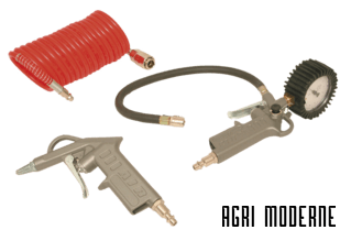 AIR COMPRIME - Accessoire compresseur - BLISTER KIT 'M.F.' 3 PIECES