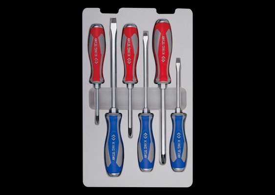 EQUIPEMENT ATELIER - Outils à main - Jeu de 6 tournevis lame traversante