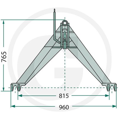 DIVERS FOURNITURES - Attelage (Conso) - ATTELAGE TRIANGULAIRE