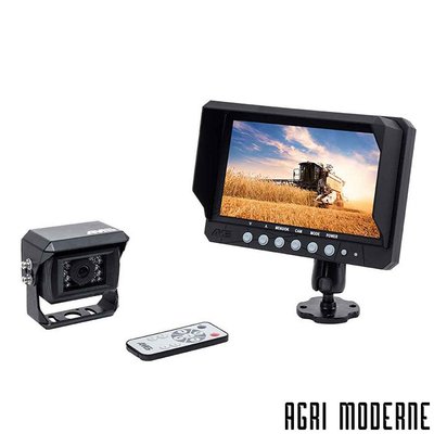 GUIDAGE & DIGITAL - Accessoires - Kit complet 7" - 2 entrées Intermittence - 1 Caméra 120° - 1 câble de 20m