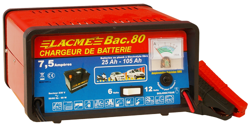 Chargeur batterie voiture et moto Automatique Vacmatic 100 LACME