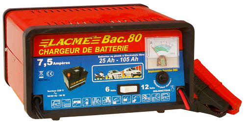 EQUIPEMENT ATELIER - Chargeurs - BAC 80-2 CHARGEUR BATTERIE
