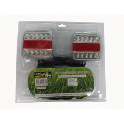 DIVERS FOURNITURES - Signalisation Électricité - KIT SIGN. 2 FEUX AR LED AL.12M SOUS COQUE