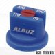 PIECES PULVERISATION - Buses et porte buses - BUSE JET PLAT BLEU 110° CERAMIQUE