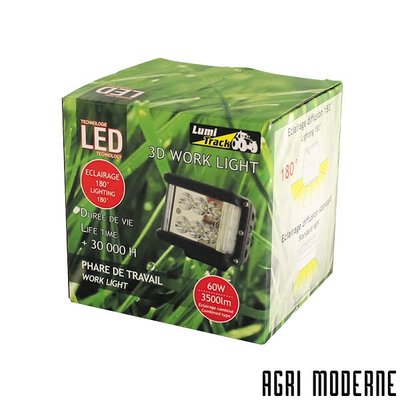 DIVERS FOURNITURES - Signalisation Électricité - PHARE DE TRAVAIL 3D 12 LED 3500LM COMBINE LUMITRACK