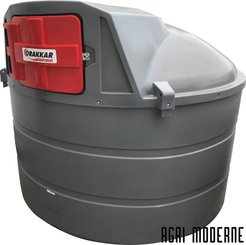 DIVERS FOURNITURES - Stockage Carburant - CUVE STOCKAGE FUEL PEHD DP 5000L STATION AVEC FILTRE 230V 72L/MN