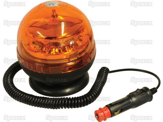 DIVERS FOURNITURES - Signalisation Électricité - Gyrophare magnétique LED 12/24v 3 fonctions
