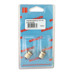 DIVERS FOURNITURES - Signalisation Électricité - HF- 2 LAMPES 12V 5W BA 15S