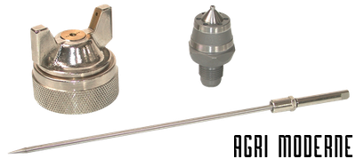 AIR COMPRIME - Accessoire compresseur - KIT BUSE 2.5MM PIS.PEINT IND 3