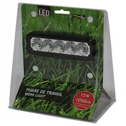 DIVERS FOURNITURES - Signalisation Électricité - PHARE DE TRAVAIL RECT. 5 LED 1050LM LARGE LUMITRACK