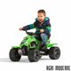 JOUETS / MAQUETTES - Porteur / Tracteurs à pédales - JOUET QUAD A PEDALES BUD RACING