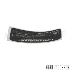 PIECES TRACTEUR CLAAS - OS - ETIQUETTE