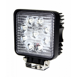 DIVERS FOURNITURES - Signalisation Électricité - PHARE DE TRAVAIL CARRE 9 LED 1700LM LARGE AGRILED